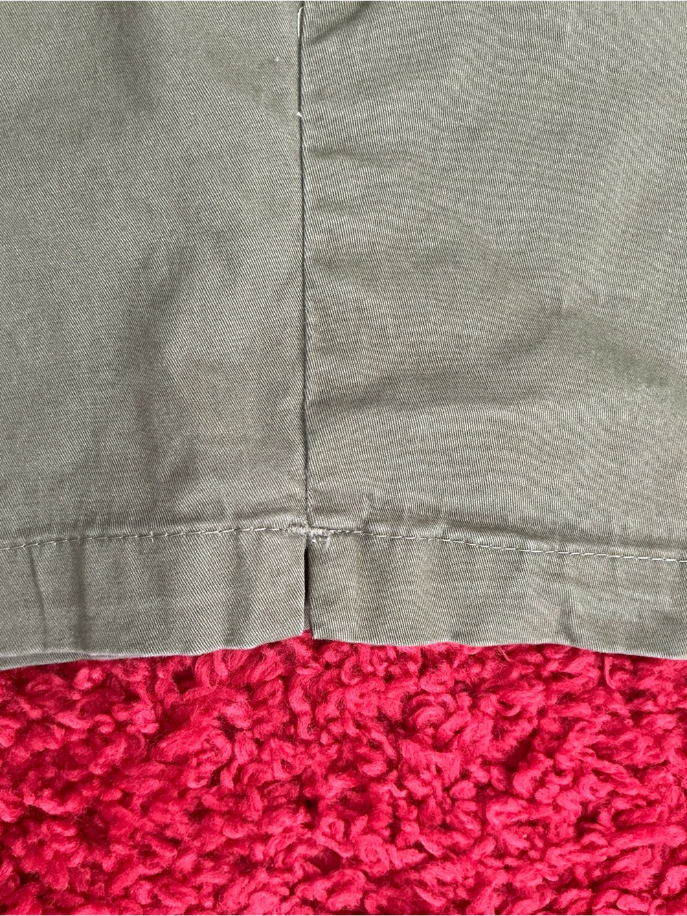 Lee Women's Olive Green Casual Shorts - Picture 2 of 7